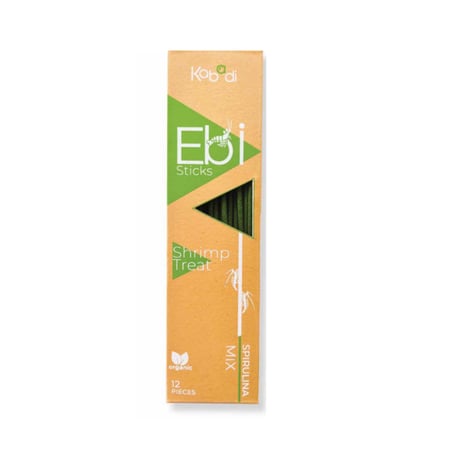 أعواد السبيرولينا للشرمب و الأسماك من - Kabadi Spirulina Mix Sticks for Shrimp & Small Fish – 12 pcs