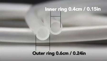 أنبوب توصيل هواء عالي الجودة لأحواض السمك – Aquarium Air Tube