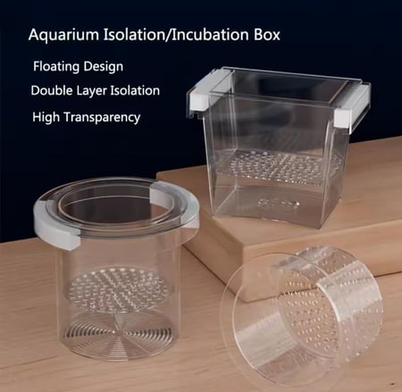 صندوق عزل أو حضانة عائم / Floating Isolation Breeder Box