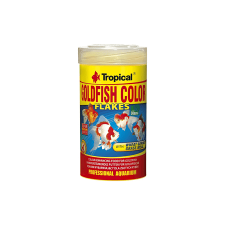 رقائق طعام أسماك الجولد فيش - Tropical Goldfish Colour Flakes – 20g