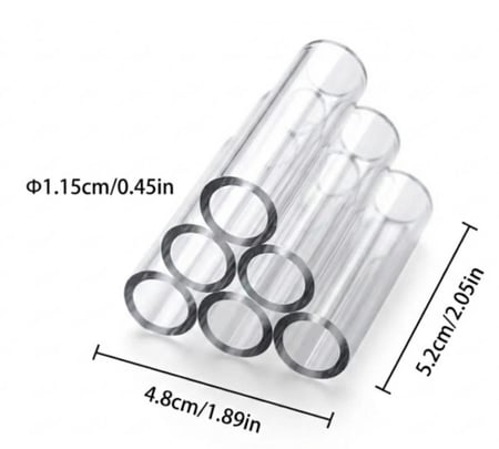 مخبأ أكريليك شفاف للشرمب والأسماك الصغيرة - Acrylic Shrimp & Small Fish Hideout