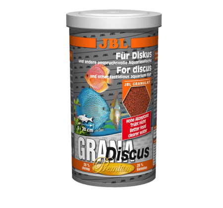 JBL GranaDiscus – غذاء حبيبي فاخر لأسماك الديسكس والأسماك الحساسة – Premium Main Food