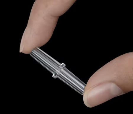 وصلة هواء مستقيمة (Straight Air Connector) - بلاستيك شفاف