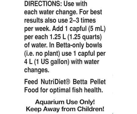 معالج مياه البيتا (الفايتر) - Seachem Betta Basics