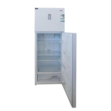 ثلاجة باسيك بابين 16.4قدم ابيض, BRD-610MLV