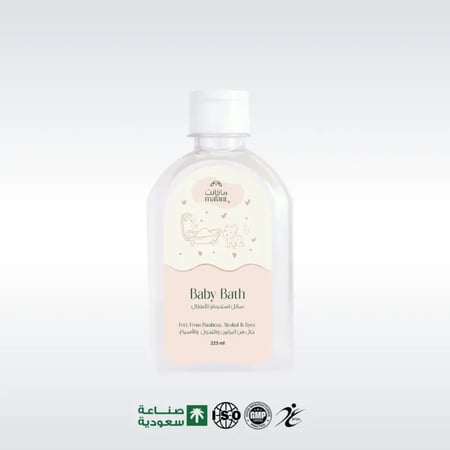 سائل استحمام أطفال خال من البرابين والأصباغ والكحول