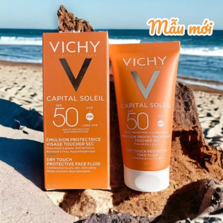 فيشي كابيتل سولاي كريم واقي شمس بعامل حماية (SPF 50) - 50 مل