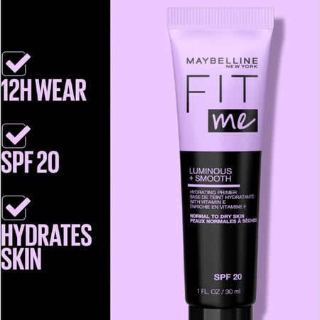 ميبلين فيت مي لومينوس آند سموذ برايمر – 30 مل