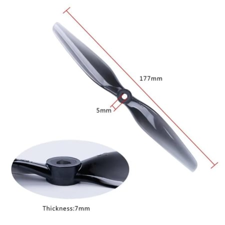 HQ 7X4.5 7045 Propeller 7inch 2 Blade