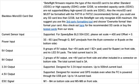 Speedybee F405 V4 Stack BLS 55A 4-in-1 ESC&FC