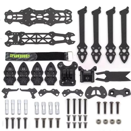 Mark4 5inch FPV Carbon Fiber Frame فريم
