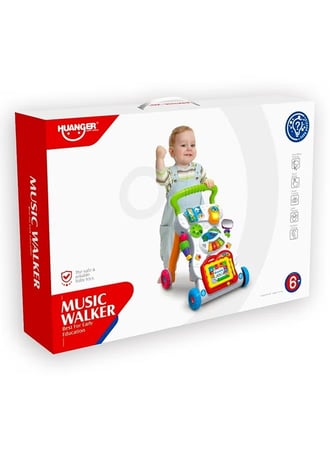 Multi-Functional Multicolored Writing, Drawing, Music Walker Assorted 6+ Months