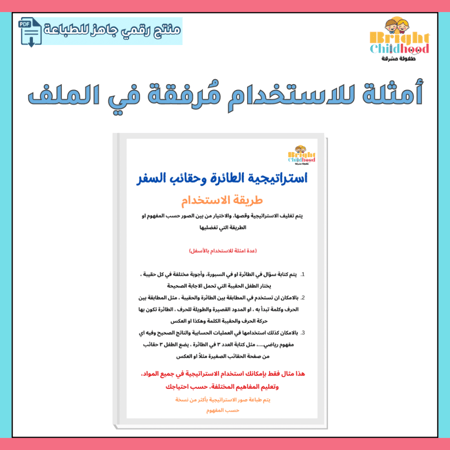 استراتيجية الطائرة وحقائب السفر