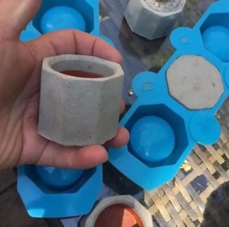 قالب اكواب شمعدان