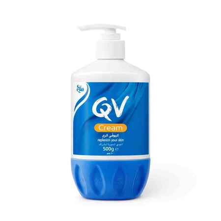 كيوفي كريم مرطب لجميع أنواع البشرة - 500 جم