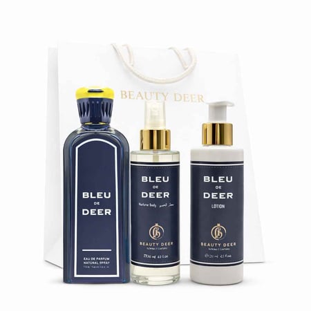 مجموعة بلو الرجالية من دير بيوتي – عطر رجالي فاخر بثبات طويل