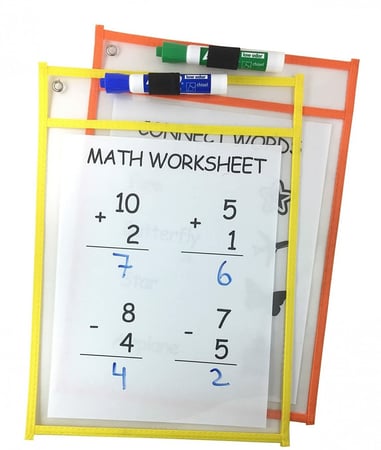 ملف شفافة للإختبارات