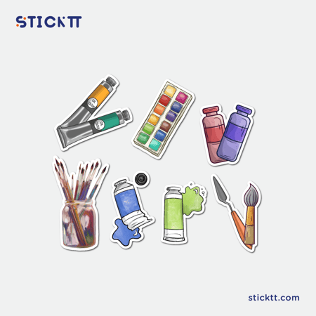 مجموعة- Art tools