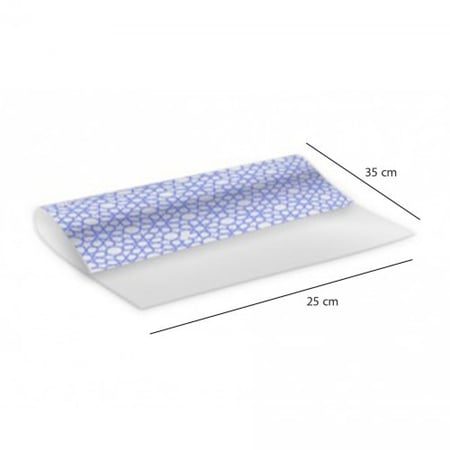 ورق ألمنيوم للبرغر 25×35 سم ألوان متعددة ( 500 حبة )