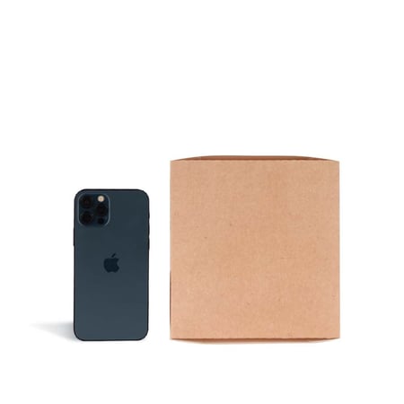 علب مربعة كرافت ب 3 اقسام (50 حبة)