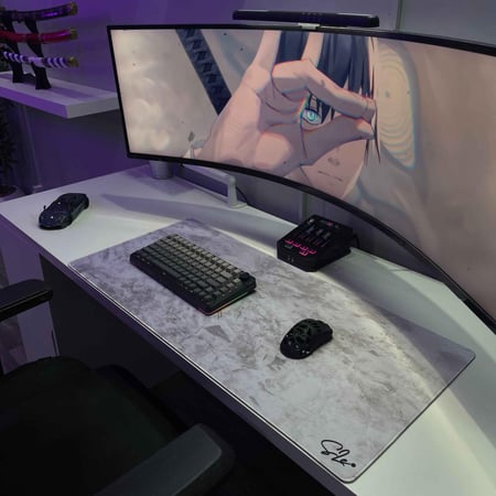 Light gray Mousepad
