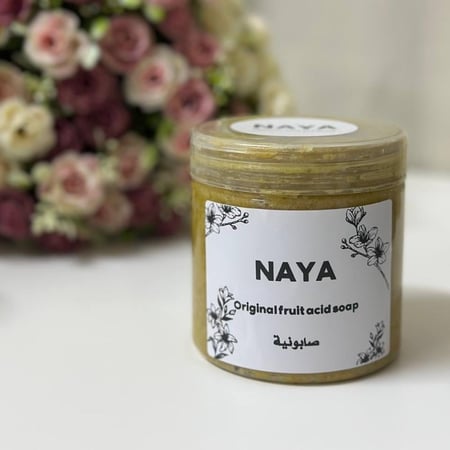 صابونية احماض الفواكة للتفتيح المضاعف