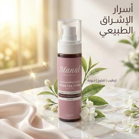 تونر الشاى الاخضر للبشرة