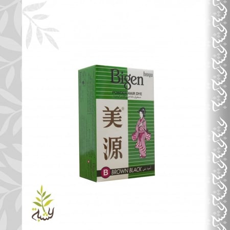 مسحوق صبغ الشعر - بيجين, أسود بني 6ج