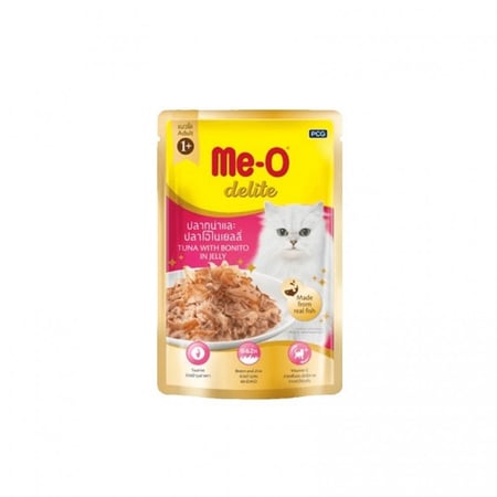 ميو مغلف قطط بنكهة التونة مع بونيتو فى الجيلى 70 جرام