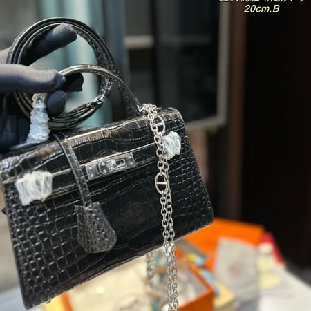 هيرميز ميني كيلي جلد ثعبان