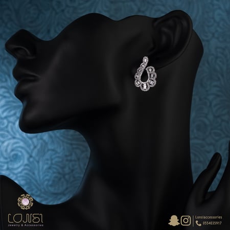 حلق زركون فخم