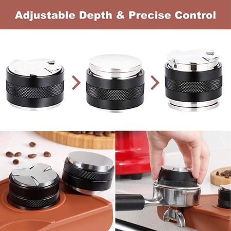 موزع قهوة مع مكبس تامبر