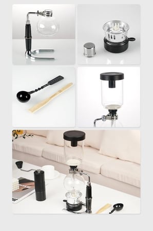 أداة السايفون لصنع القهوة