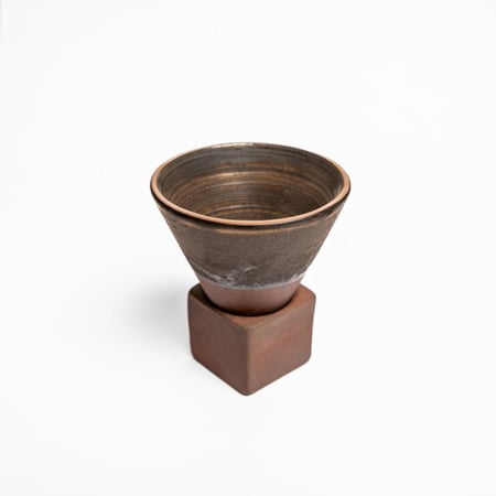 كوب فخار تصميم ياباني 200 مل