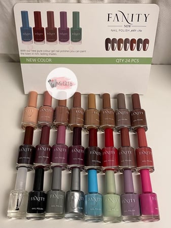 بوكس مناكير فنتي 24 لون - الاخضر