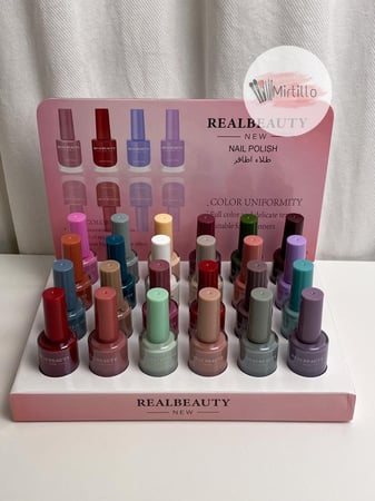 بوكس مناكير ريل بيوتي بديل بولفير  24 حبه - ملون A