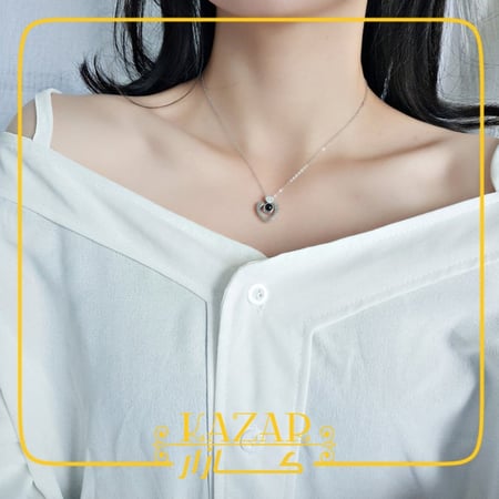 سلسال القلب المرصع بالكريستال