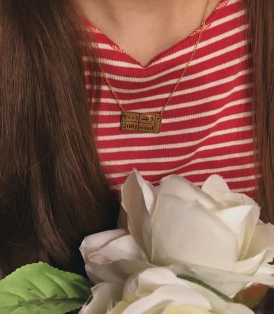 سلسال اللوحة بالاسم حسب الطلب من كازار