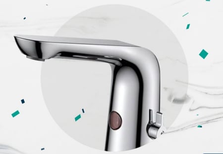 خلاط مغسلة ليزر حساس واحد الكتروني LUTZ 13032301 الماني