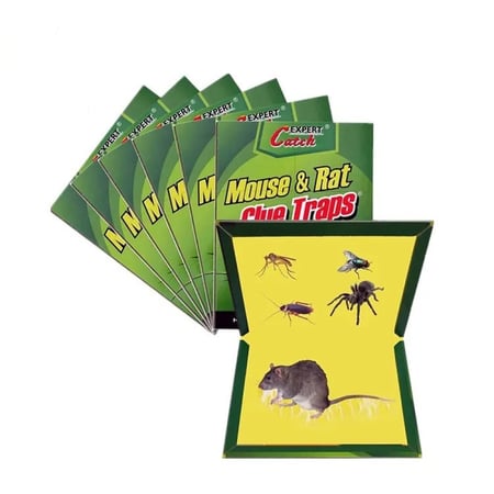 مصيدة لاصقة دفتر لمكافحة الفئران و الجرذان