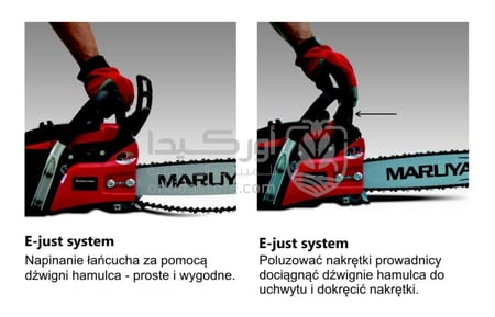 منشار حطب بنزين ماروياما MARUYAMA ياباني 40 سم موديل MCV35