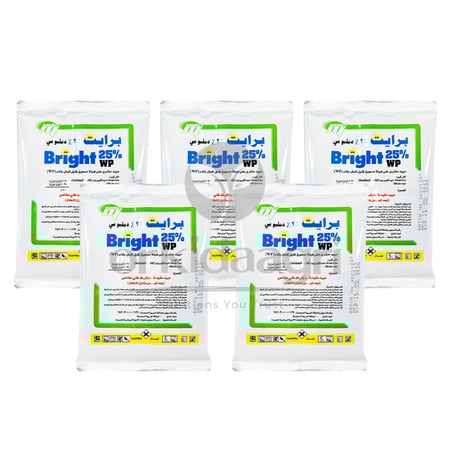 برايت 25% دبليو بي 100 جرام