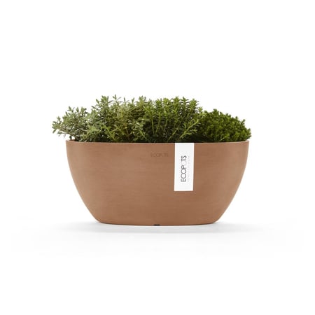 مركن إيكو بوت فايبر صوفيا ECOPOTS مقاس 43 × 25 × 17 رمادي فاتح موديل