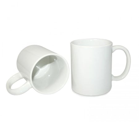 كوب للطباعه ابيض