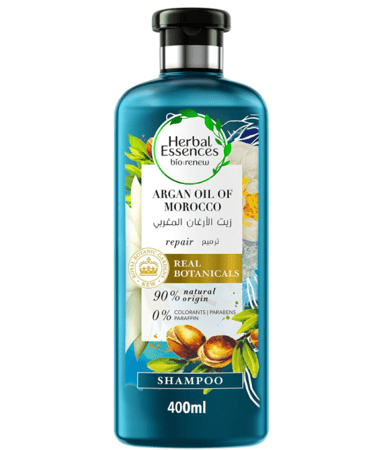 هيربال إيسنسز بيو رينيو بلسم الأرغان 400 مل بخلفية بيضاء