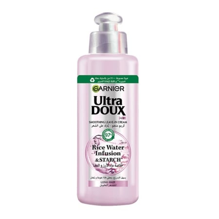 غارنييه كريم ألترا دو ليف ان بخلاصة ماء الأرز - 200مل خلفية بيضاء