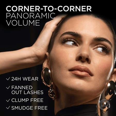 ممبزات لوريال باريس ماسكرا فوليوم مليون بانوراما اول نايت بلاك - أسود