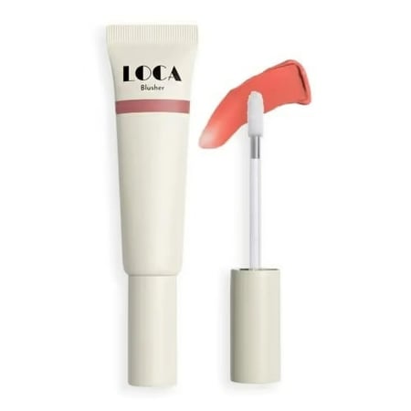 بلاشر أحمر خدود كريمي من لوكا على خلفية بيضاء - درجة 03