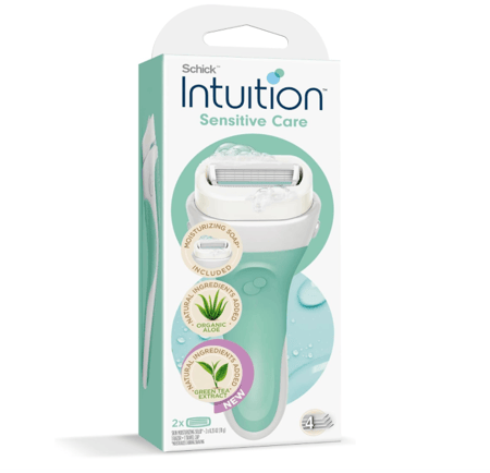 عبوة موس الحلاقه والرغوه بالصبار وفيتامين اي من شيك انتيوشن