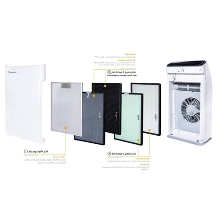 فلتر هواء نقاء برو 7 مراحل لتنقية هواء المنزل